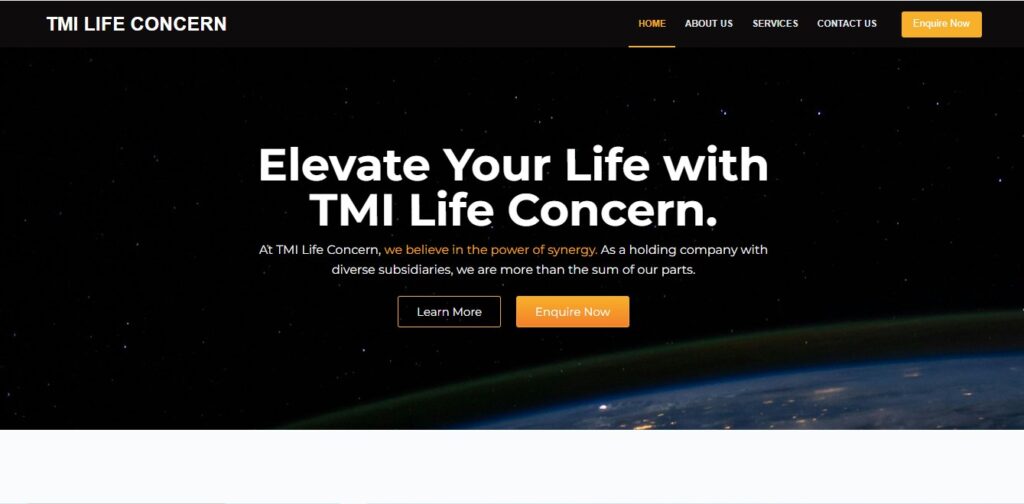 TMI LIFE CONCERN Website